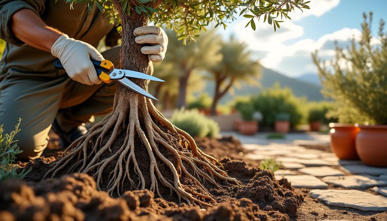 découvrez si la taille des racines d'un olivier est sans risque et comment procéder pour préserver la santé de votre arbre tout en favorisant sa croissance.