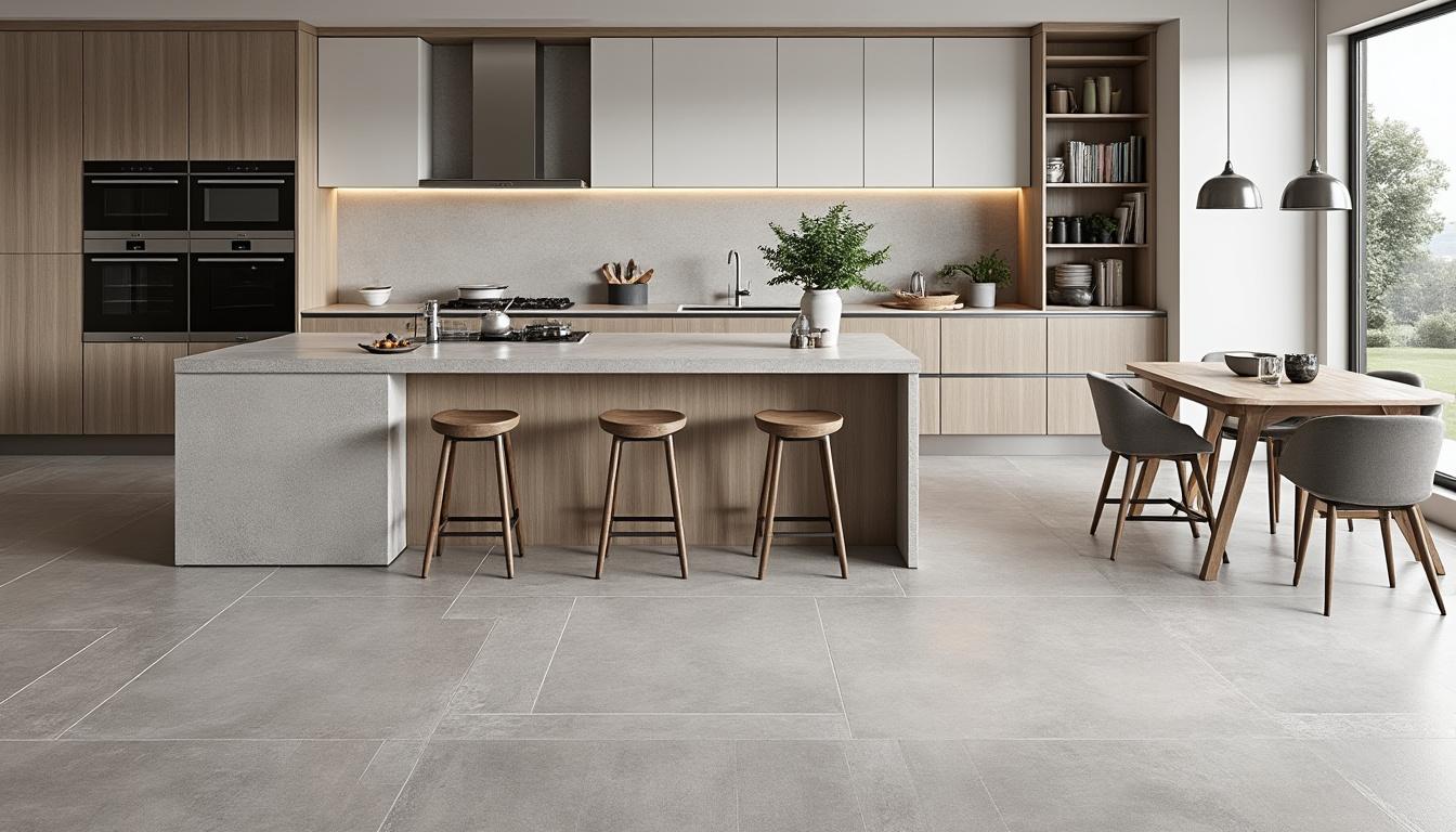 découvrez comment choisir le revêtement de sol idéal pour votre cuisine entre carrelage, vinyle et béton, leurs avantages, styles et conseils d'entretien.