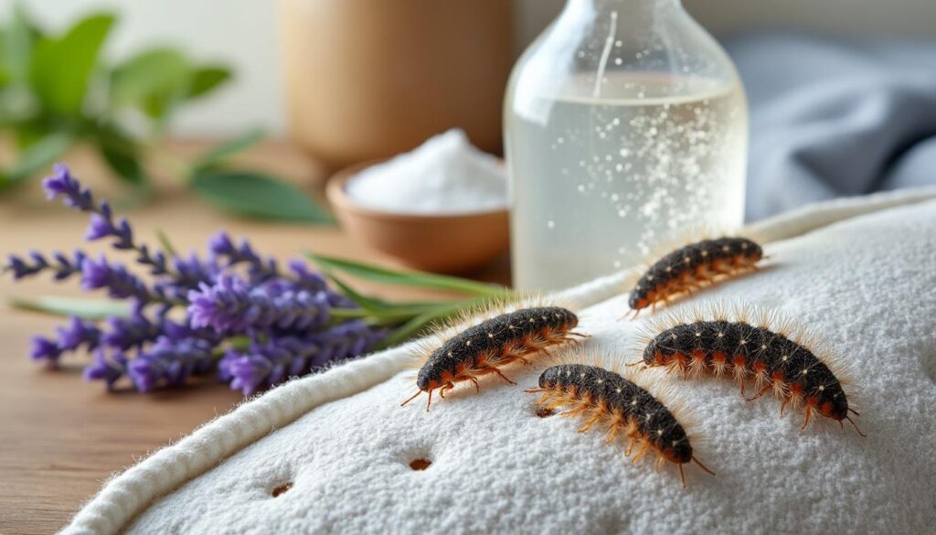 découvrez comment détecter une infestation de larves d'anthrènes dans vos matelas et apprenez à assainir votre intérieur en utilisant des méthodes douces et efficaces pour protéger votre santé.