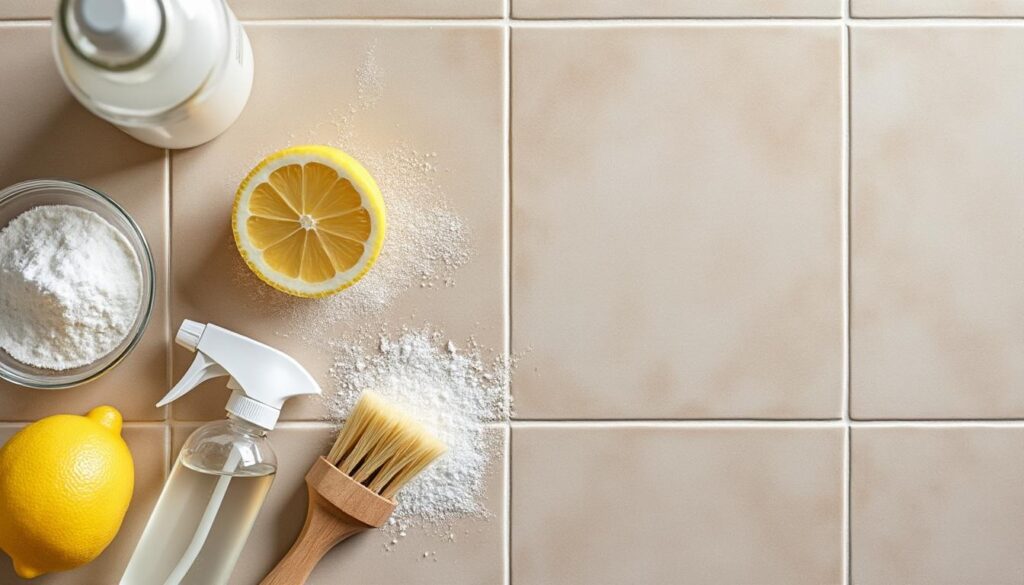 découvrez des recettes naturelles efficaces pour nettoyer les joints de carrelage et préserver un intérieur sain, sans produits chimiques agressifs.