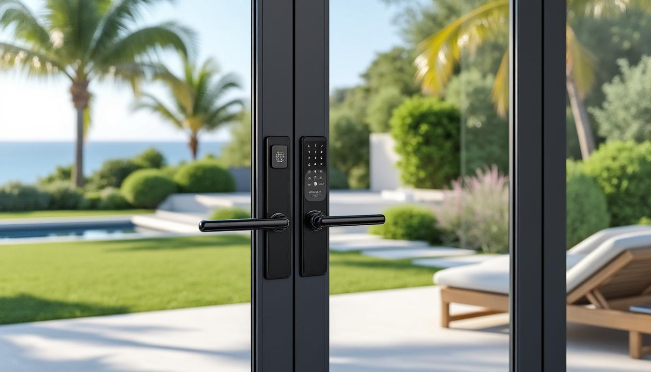 optimisez la sécurité de votre porte-fenêtre avec des verrous performants et des systèmes d'alarme innovants pour une protection maximale et une tranquillité d'esprit assurée.