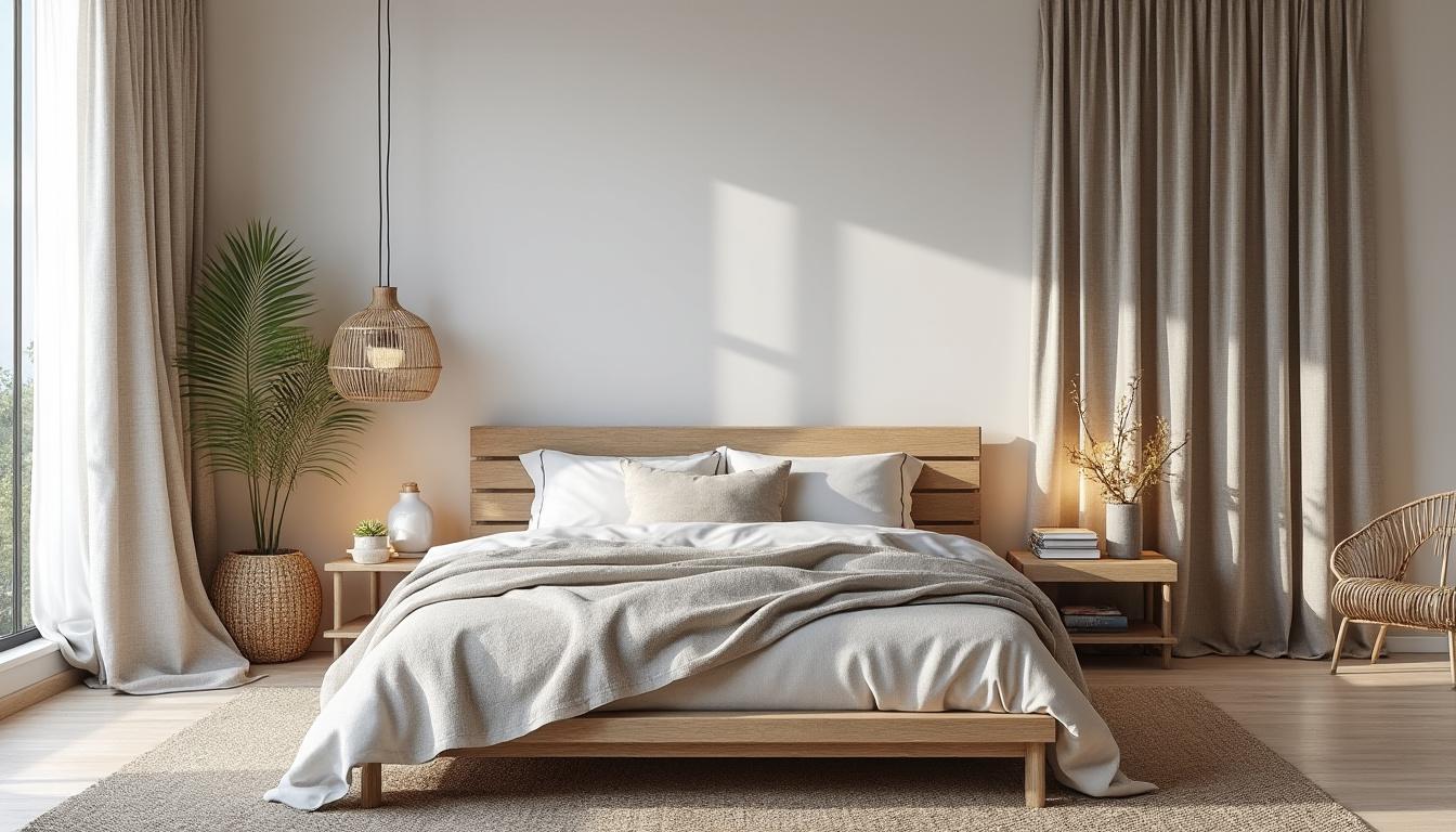 découvrez nos rideaux occultants pour chambre, parfaits pour plonger votre pièce dans une obscurité totale et garantir un sommeil profond et réparateur.