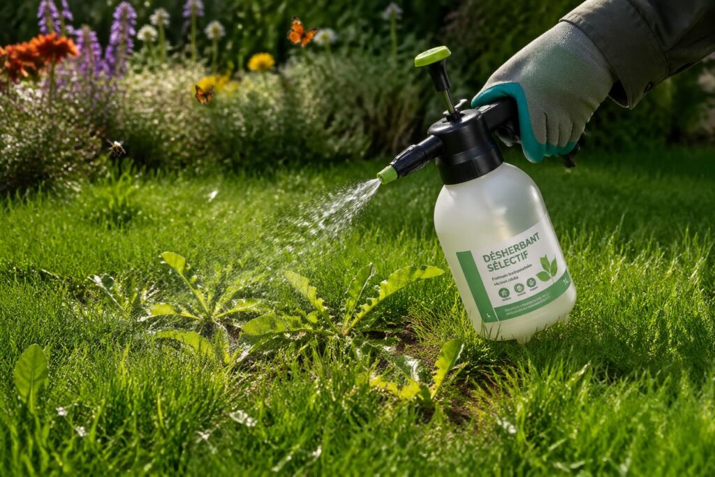 découvrez comment choisir un désherbant sélectif pour gazon qui protège votre pelouse tout en préservant la biodiversité. conseils et solutions adaptées pour un jardin sain et écologique.