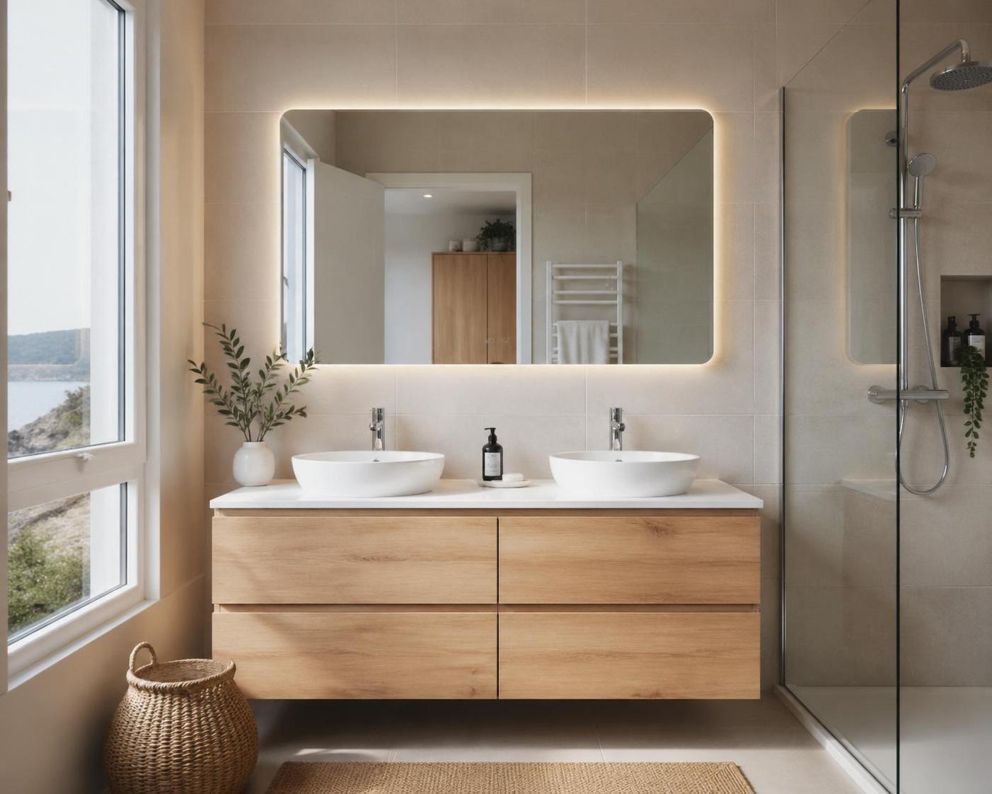 Miroir Lumineux pour Salle de Bain : Guide Complet pour Bien Choisir et Installer 2 découvrez notre guide complet pour bien choisir et installer un miroir lumineux dans votre salle de bain, alliant esthétique et fonctionnalité pour un espace moderne et pratique.