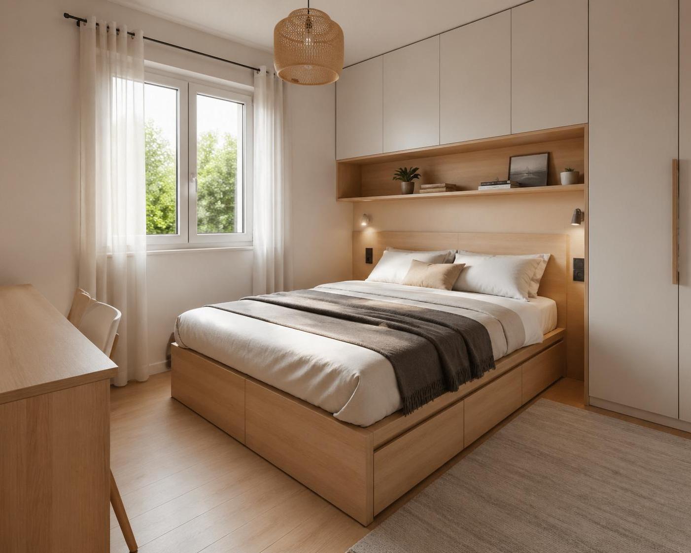 Optimisez votre espace : découvrez le lit avec rangement pour une chambre organisée 2 optimisez votre espace avec notre lit avec rangement, la solution idéale pour une chambre organisée et fonctionnelle. gagnez de la place tout en alliant confort et praticité.