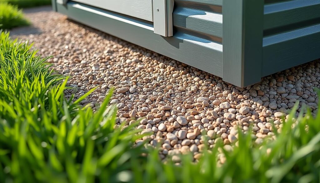 découvrez comment choisir une base stable et perméable pour poser un abri de jardin en métal, afin de protéger le sol tout en assurant la longévité de votre structure.