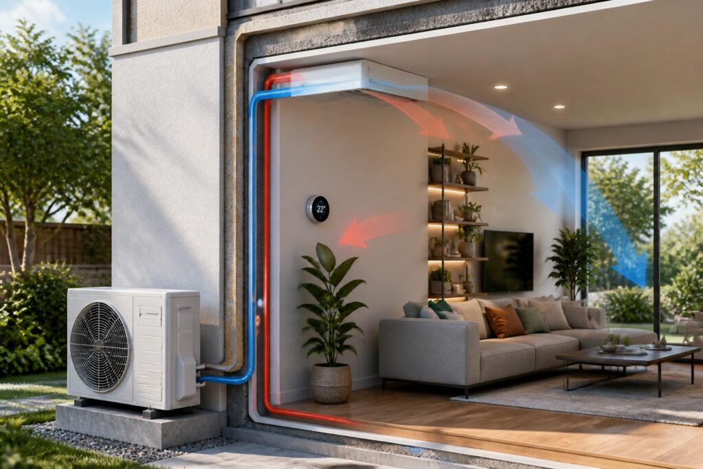 découvrez comment la climatisation réversible peut vous aider à réduire jusqu'à 40% votre facture d'énergie grâce à ses performances efficaces et économiques toute l'année.