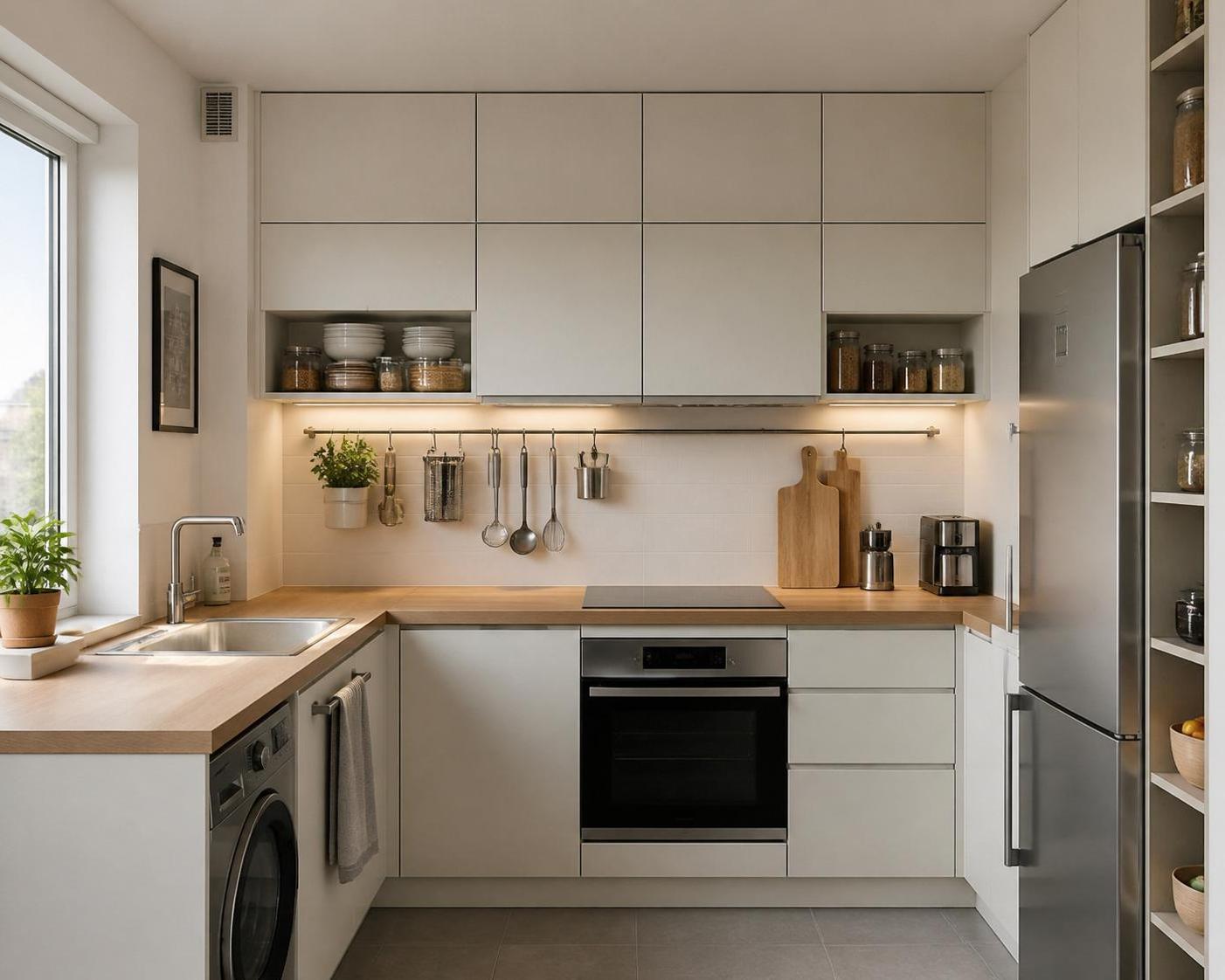 Cuisine Astucieuse : 20 Conseils Ingénieux pour Maximiser l’Espace de Rangement 2 découvrez 20 conseils ingénieux pour optimiser l'espace de rangement dans votre cuisine et rendre votre espace plus fonctionnel et agréable.