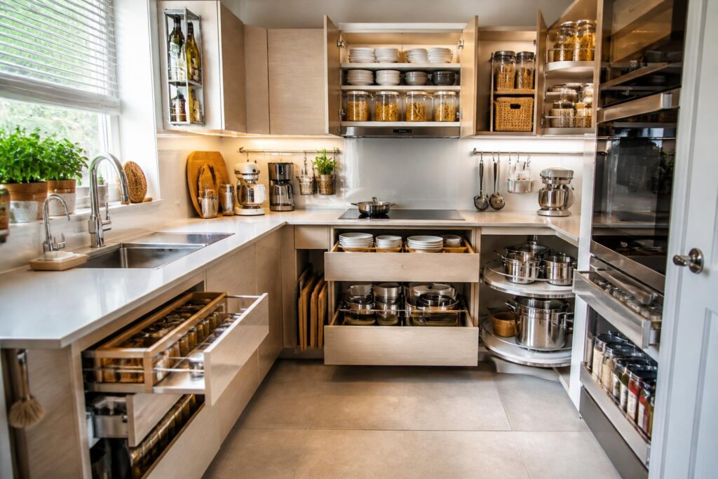 découvrez 20 conseils ingénieux pour optimiser l'espace de rangement dans votre cuisine et rendre votre quotidien plus pratique et organisé.