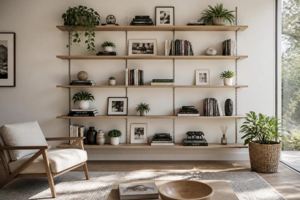 découvrez comment installer et sublimer votre mur avec nos conseils pratiques pour choisir les étagères idéales pour votre salon. astuces déco et optimisation d'espace garanties.