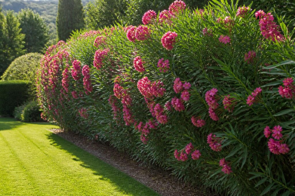 découvrez comment structurer votre jardin naturellement avec une haie de laurier-rose, une plante esthétique et facile à entretenir, idéale pour créer un espace verdoyant et résistant.