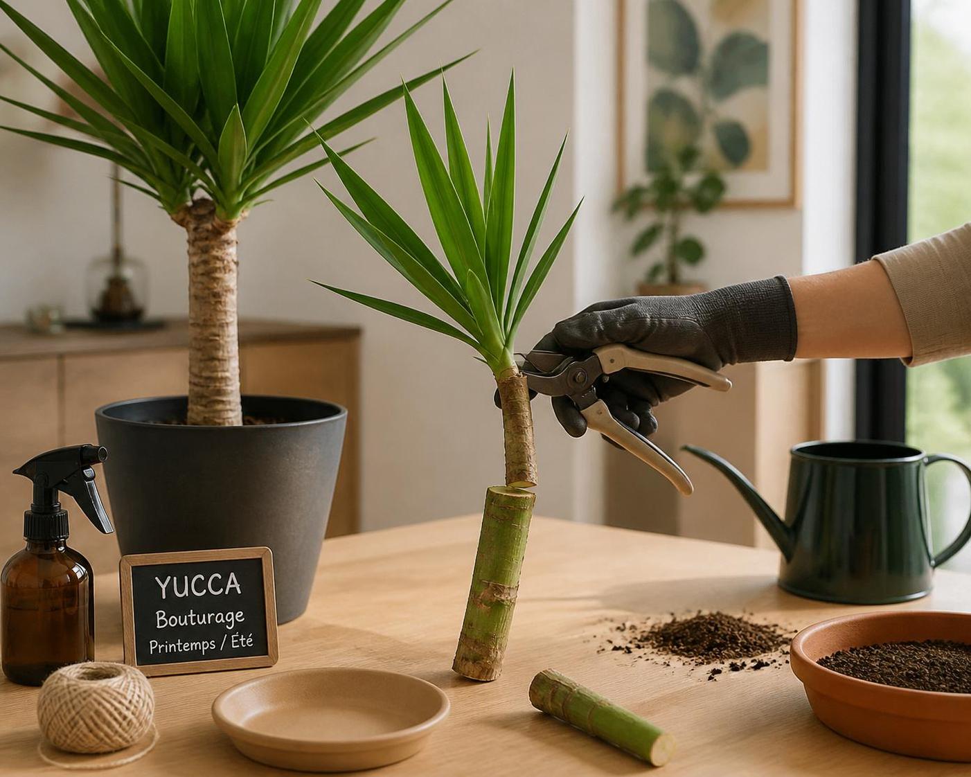 apprenez à bouturer un yucca facilement pour multiplier vos plantes et apporter une touche de verdure naturelle à votre intérieur.