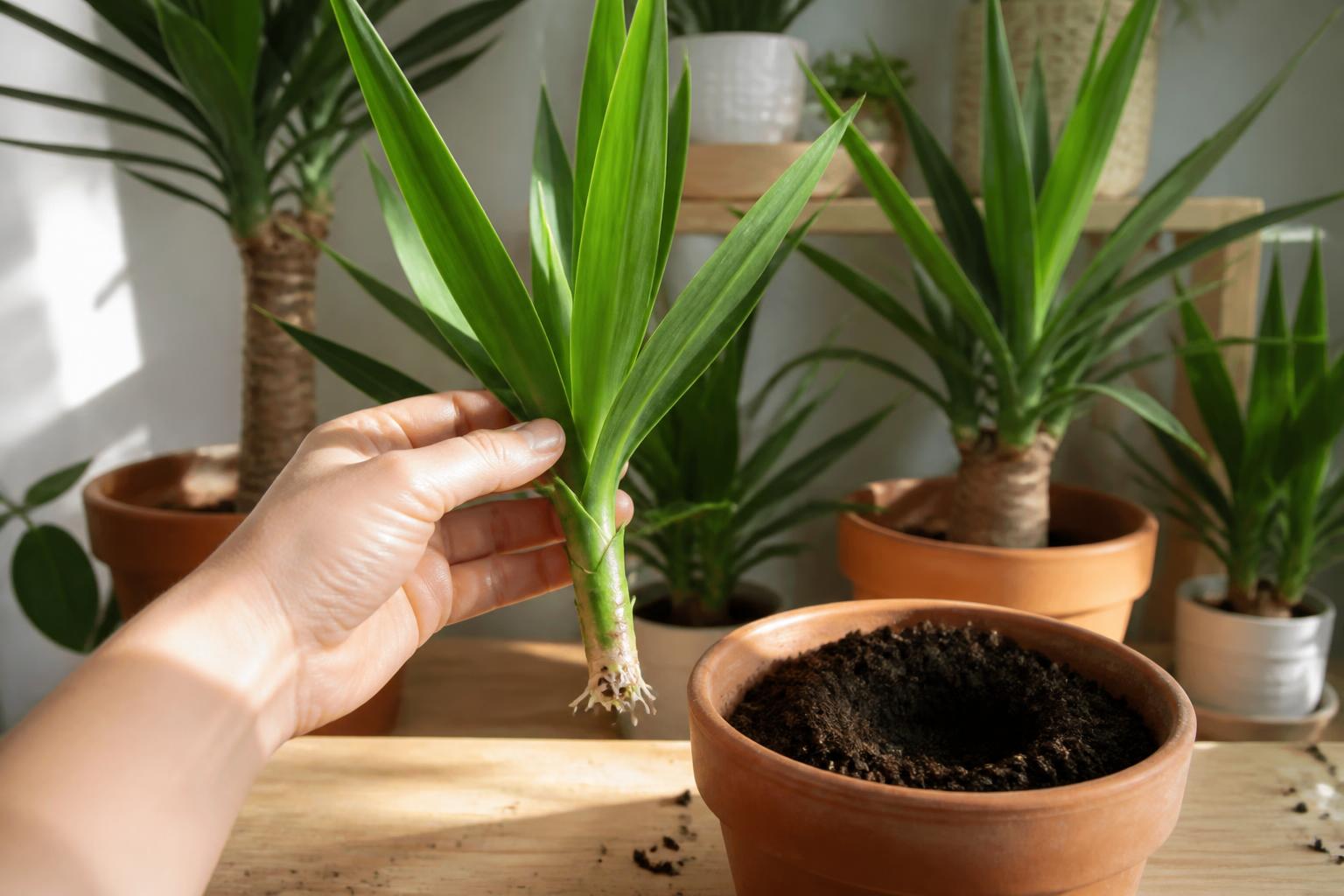 Yucca Plus Bouturer un yucca 🌿 : multiplier vos plantes facilement chez vous 🏡