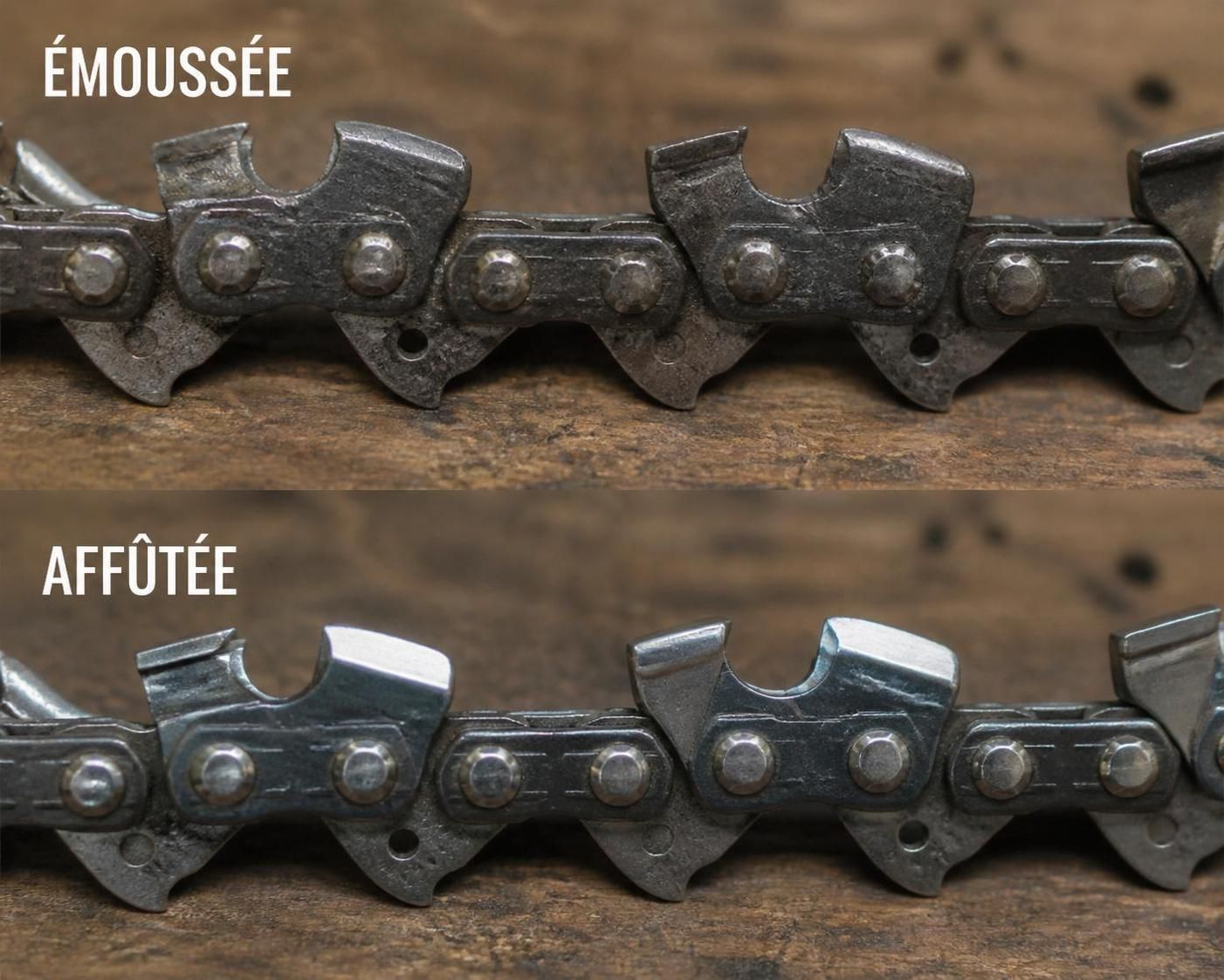 apprenez à affûter une chaîne de tronçonneuse pour garantir des coupes précises et prolonger la durée de vie de votre outil. suivez nos conseils pratiques pour un entretien efficace et sécuritaire.