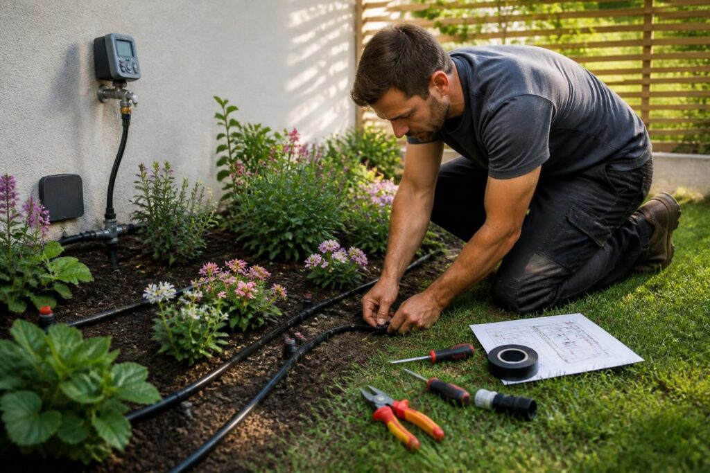 découvrez notre guide complet pour installer un système d'arrosage automatique facilement. suivez nos étapes détaillées pour un jardin parfaitement arrosé sans effort.
