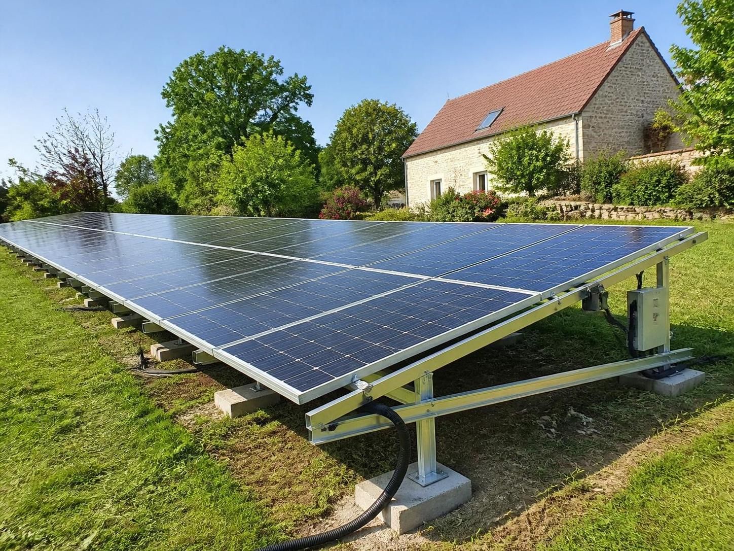Guide pratique : Comment sélectionner le support idéal pour votre panneau solaire au sol 2 découvrez notre guide pratique pour choisir le support parfait pour votre panneau solaire au sol, alliant stabilité, durabilité et performance optimale.