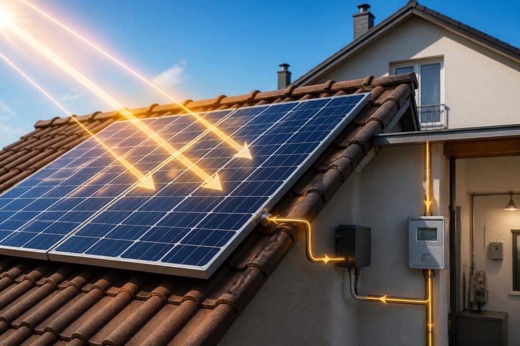 découvrez comment un panneau solaire fonctionne grâce à une explication simple et claire, idéale pour comprendre les principes de l'énergie solaire facilement.