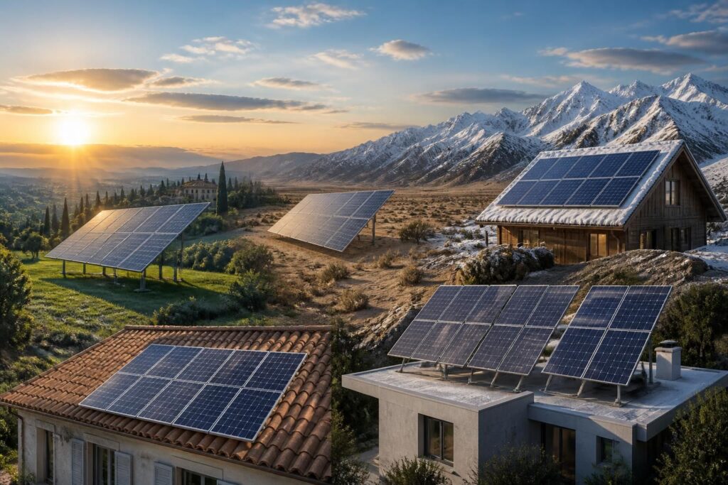 découvrez comment déterminer l'inclinaison idéale de vos panneaux solaires en fonction de votre région pour maximiser leur efficacité et optimiser la production d'énergie.