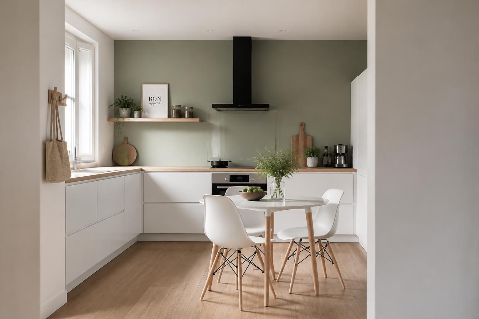 découvrez comment choisir le mur parfait à peindre en couleur pour créer une ambiance harmonieuse et élégante dans votre cuisine.
