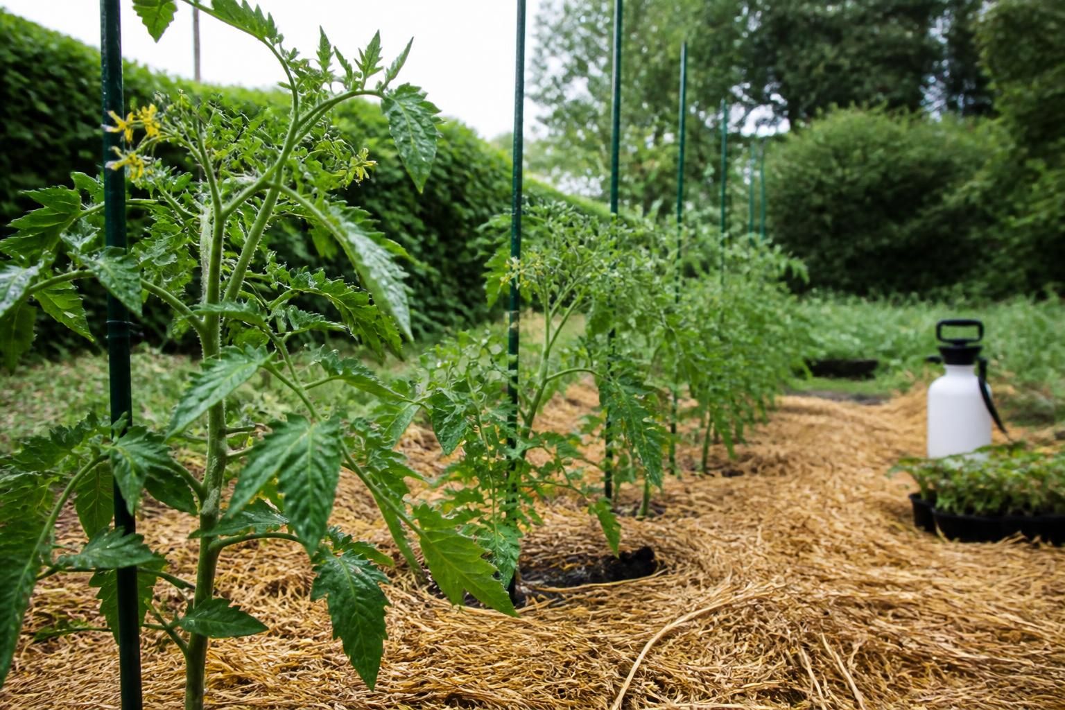 découvrez comment utiliser la bouillie bordelaise sur vos tomates avec le dosage idéal et la fréquence adaptée pour protéger votre potager sans excès.