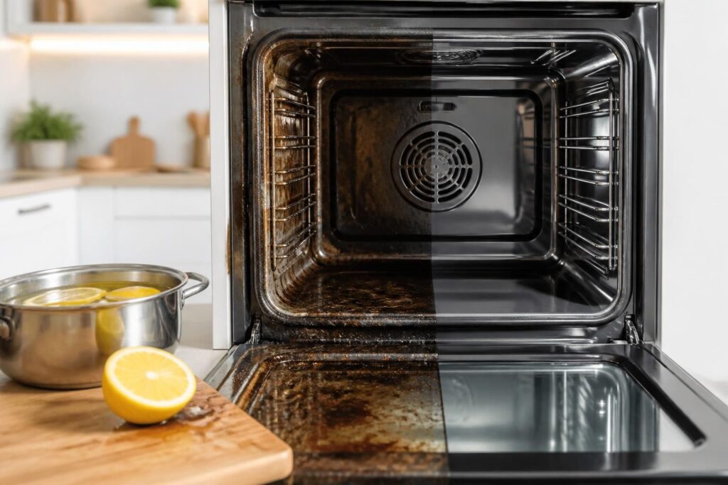découvrez comment nettoyer naturellement votre four avec du citron, une méthode simple et efficace pour éliminer les graisses tenaces sans produits chimiques.